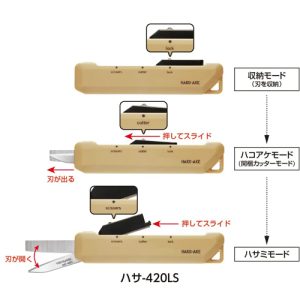 ハコアケ カッタータイプ 名入れ